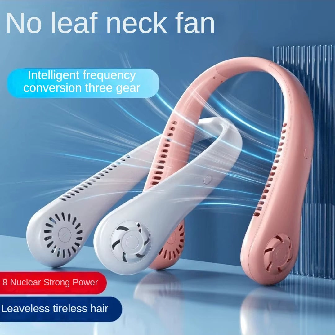 Portable Bladeless Air Cooling Neck Fan
