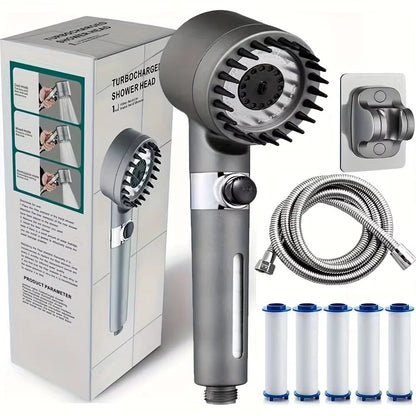 3 Modes Shower Head