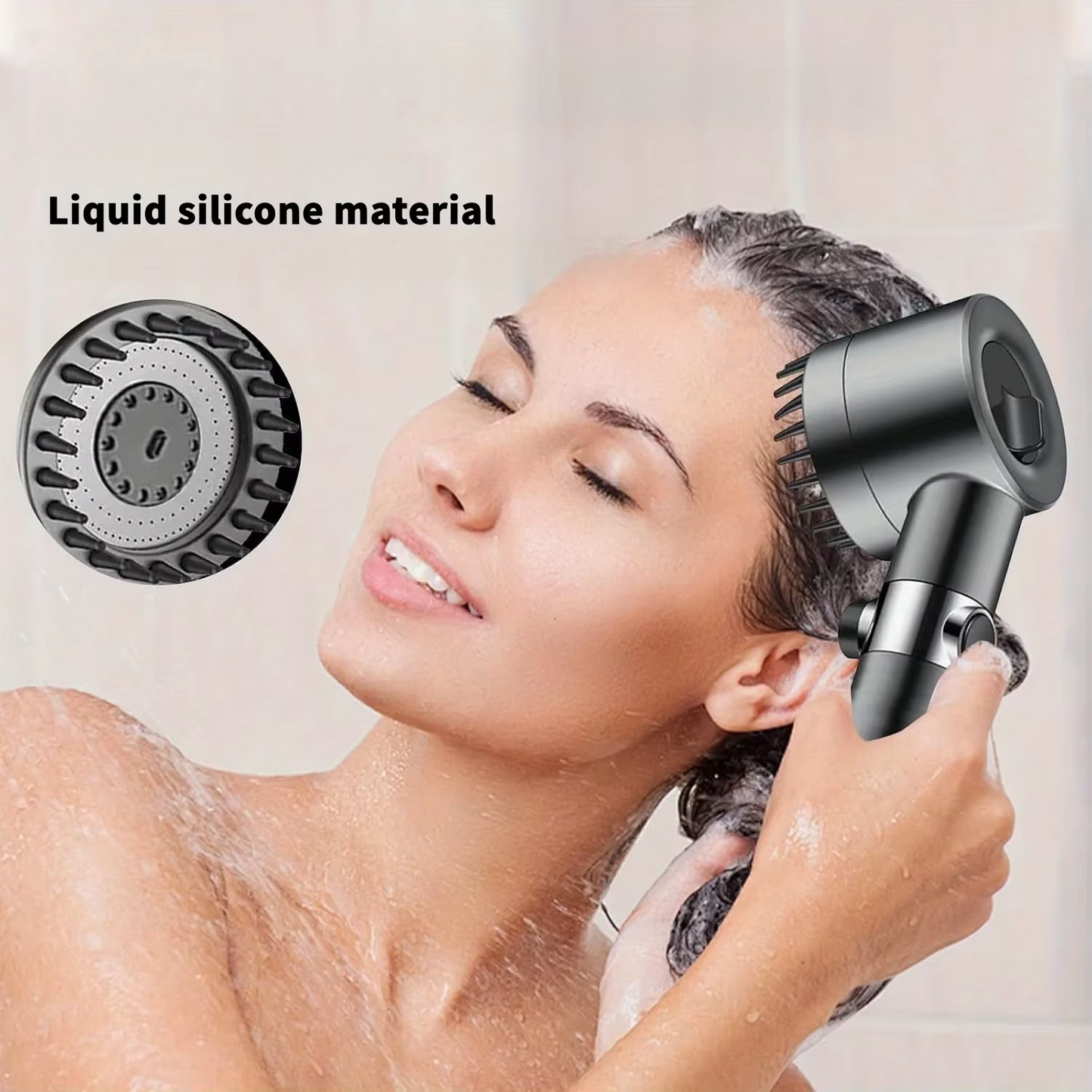 3 Modes Shower Head